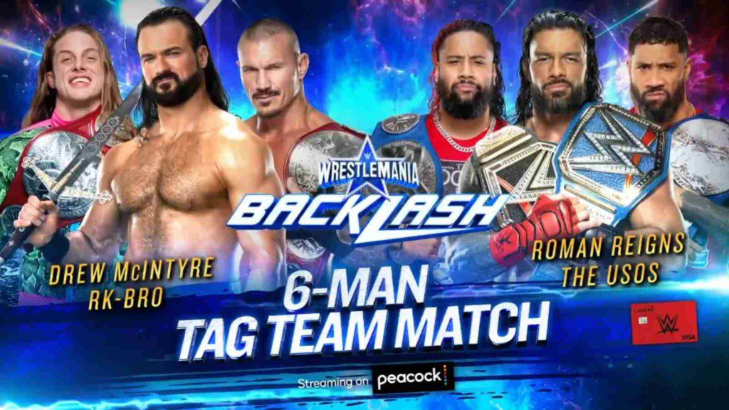 WrestleMania Backlash main event changed