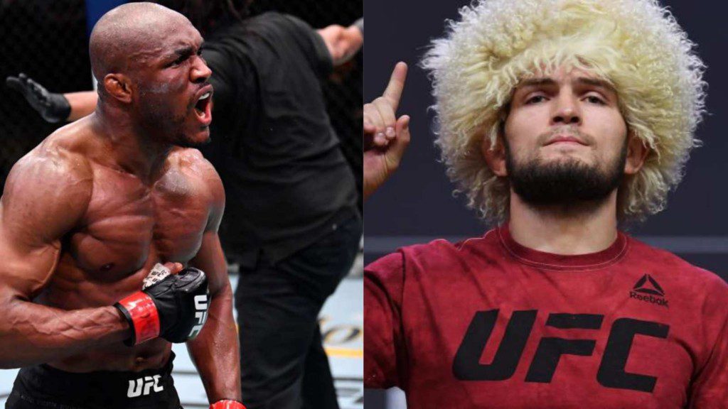 Kamaru Usman and Khabib Nurmagomedov