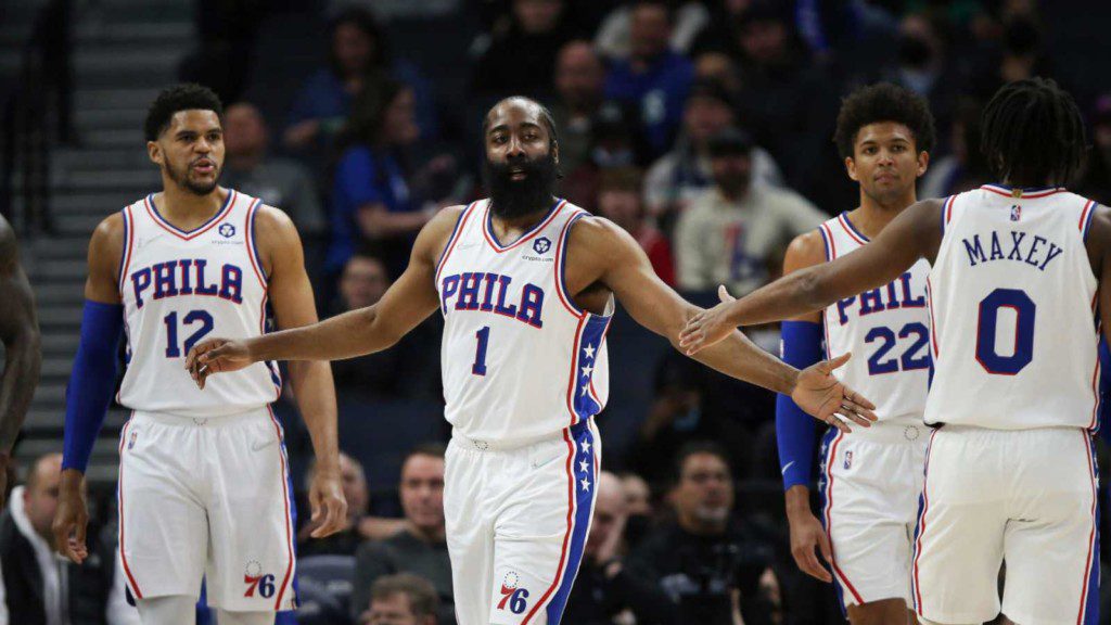 James Harden to lead rest of the 76ers team 