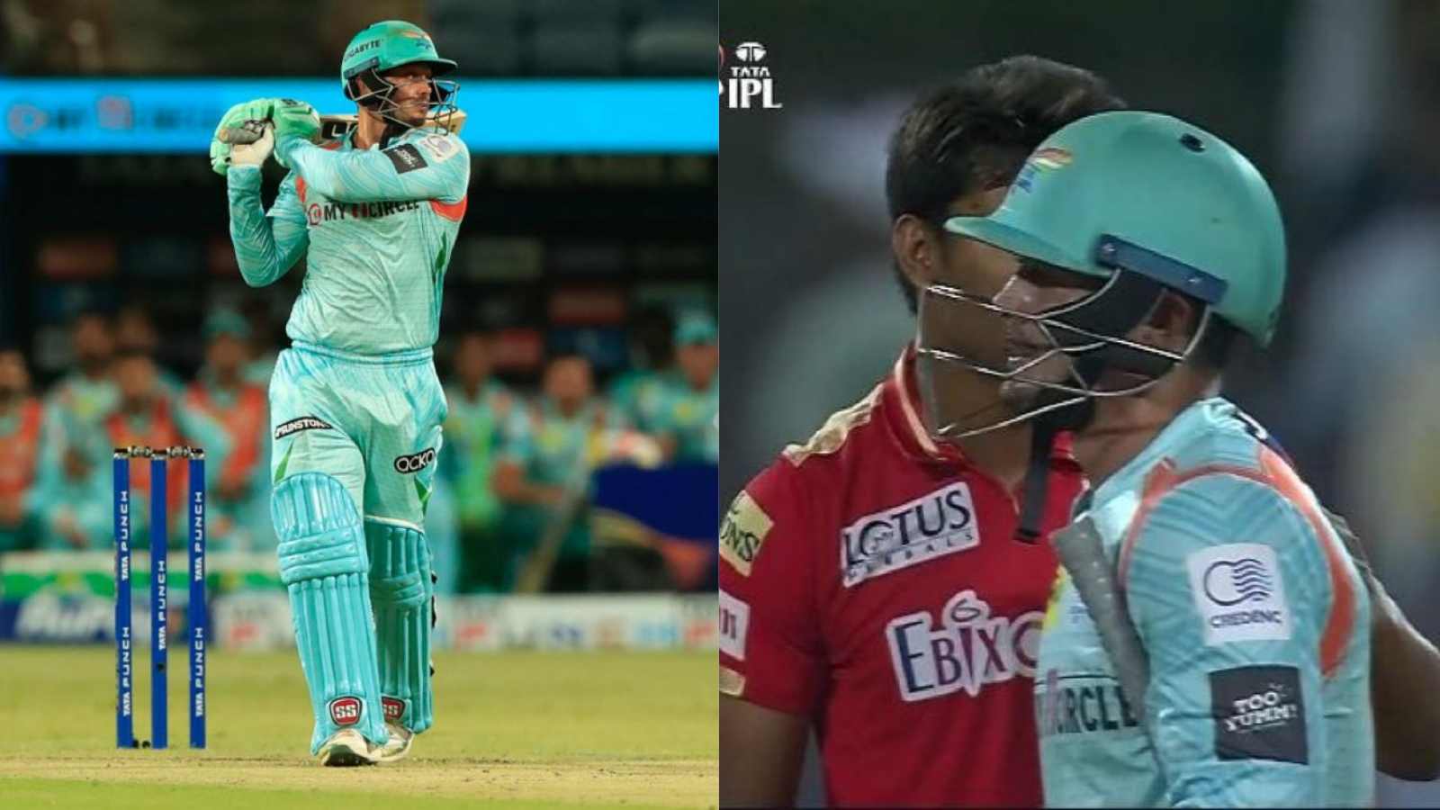 Watch: Quinton De Kock’s decides to walk back after given not out; Sandeep Sharma’s gesture after it says it all