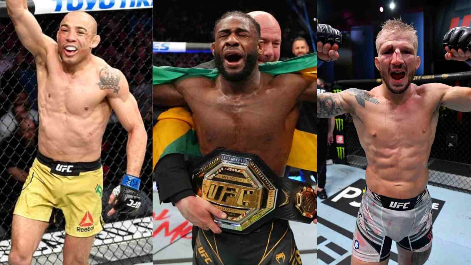 “A Cheater”- Jose Aldo rips TJ Dillashaw for getting a title shot against Aljamain Sterling