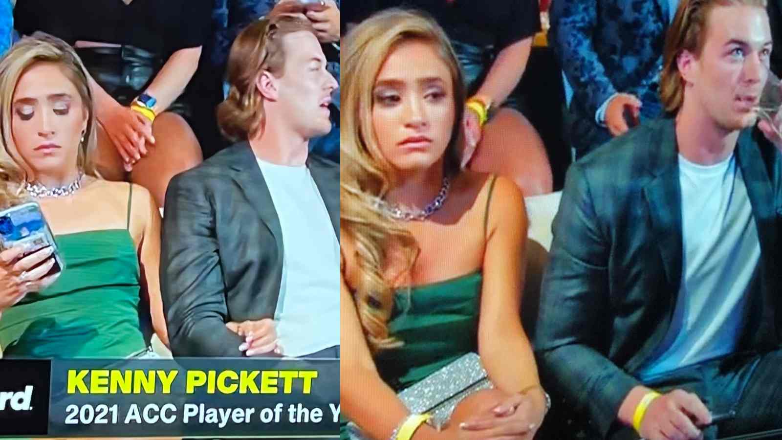 “She sees his millions dwindling”: Kenny Pickett’s girlfriend Amy Paternoster’s reaction goes viral after the QB’s fall in the draft