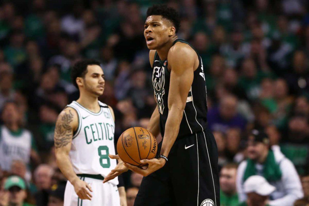 Giannis Antetokounmpo vs Celtics