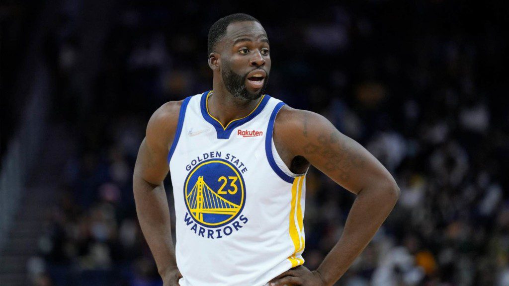 Frustrated Draymond Green