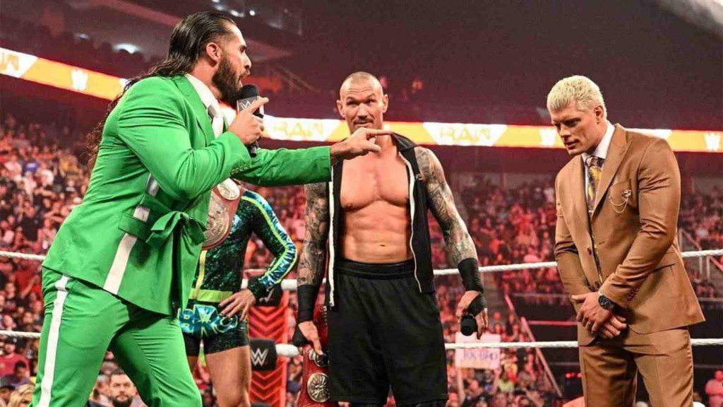 Seth Rollins interrupted Randy Orton's 20yh anniversary celebration on recent Monday Night Raw episode