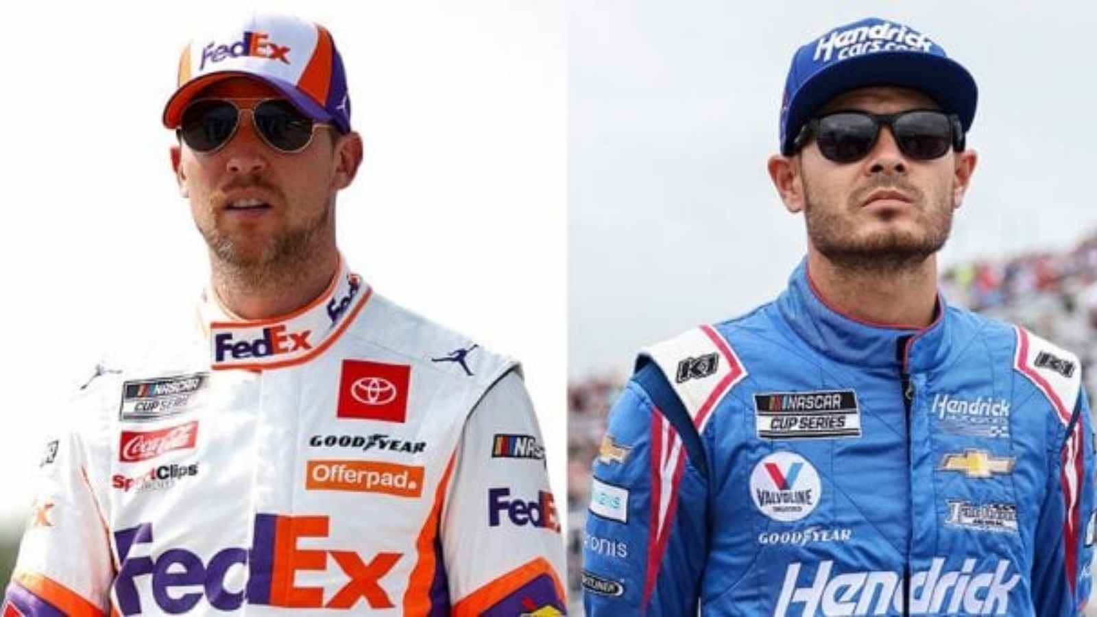 “Why isn’t he suspended?” Twitter furious over Denny Hamlin after his ridiculous tweet on Kyle Larson’s move at Talladega