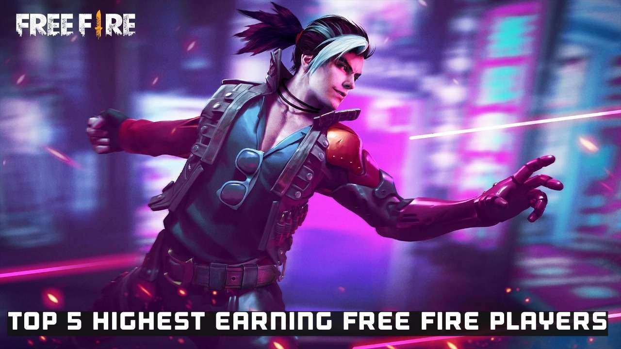 Top 5 Highest Earning Free Fire Players For April 2022