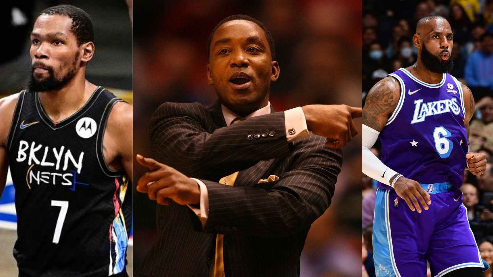 “Kevin Durant got swept, and LeBron James didn’t even make the play-ins” Isiah Thomas suggests to re-think who are the two top players of modern-day NBA