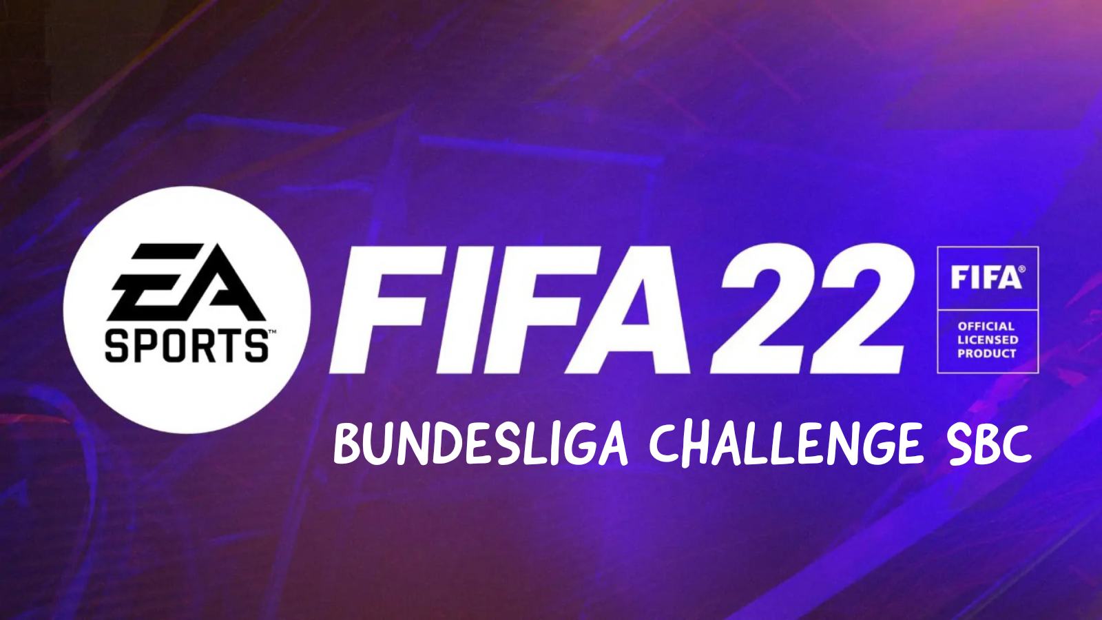 How to complete the Bundesliga Challenge SBC in FIFA 22?