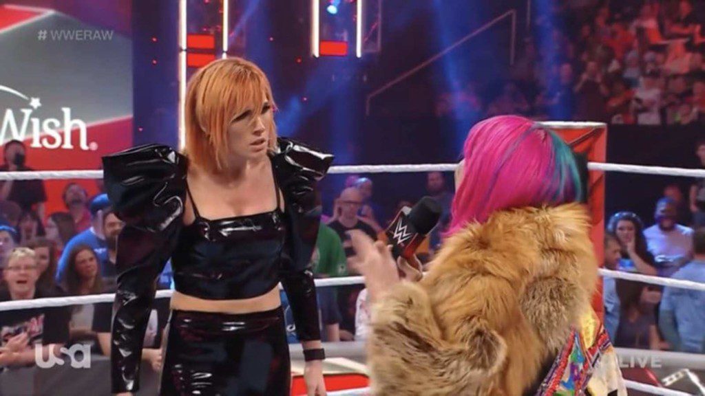 Former Raw Women's Champion Asuka made a shocking return to Monday Night Raw this week