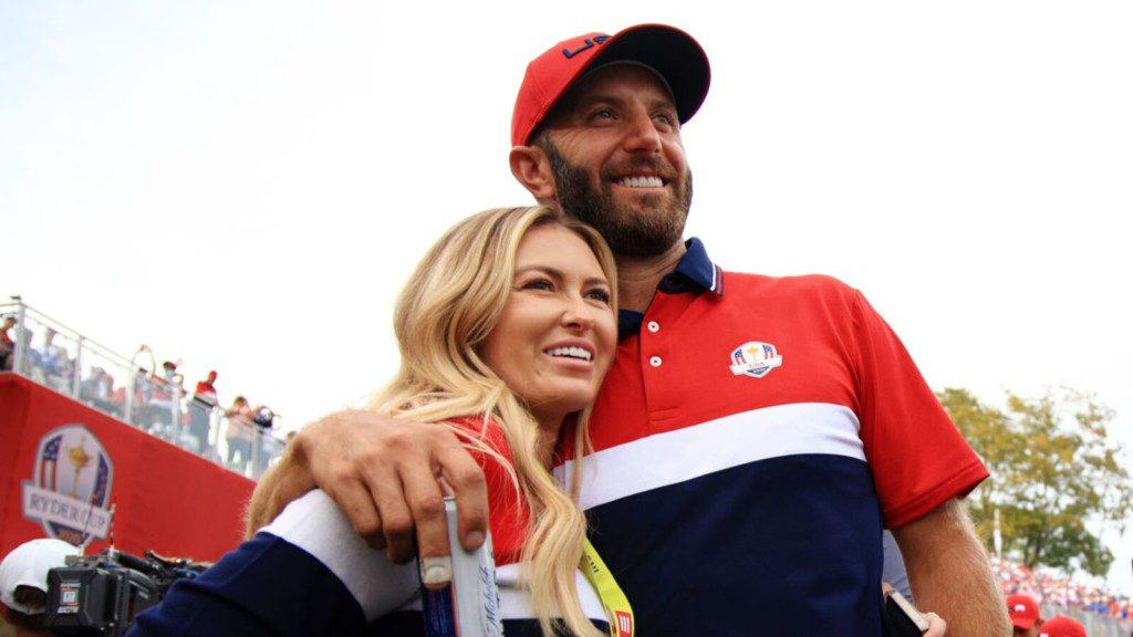 Dustin Johnson marries Paulina Gretzky