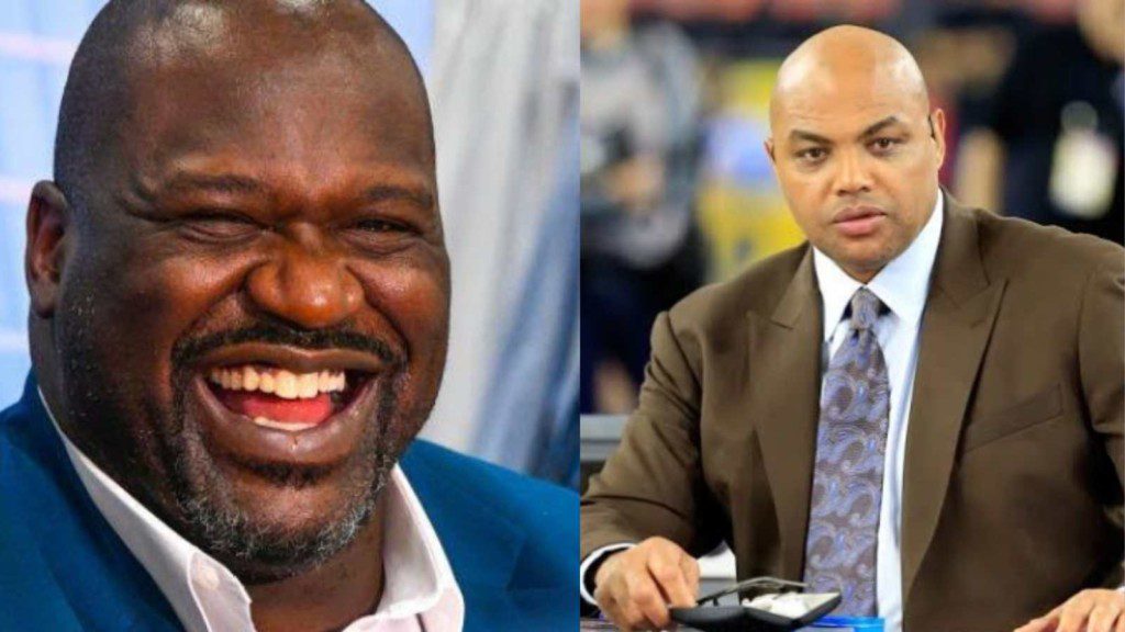 Shaquille O'Neal and Charles Barkley