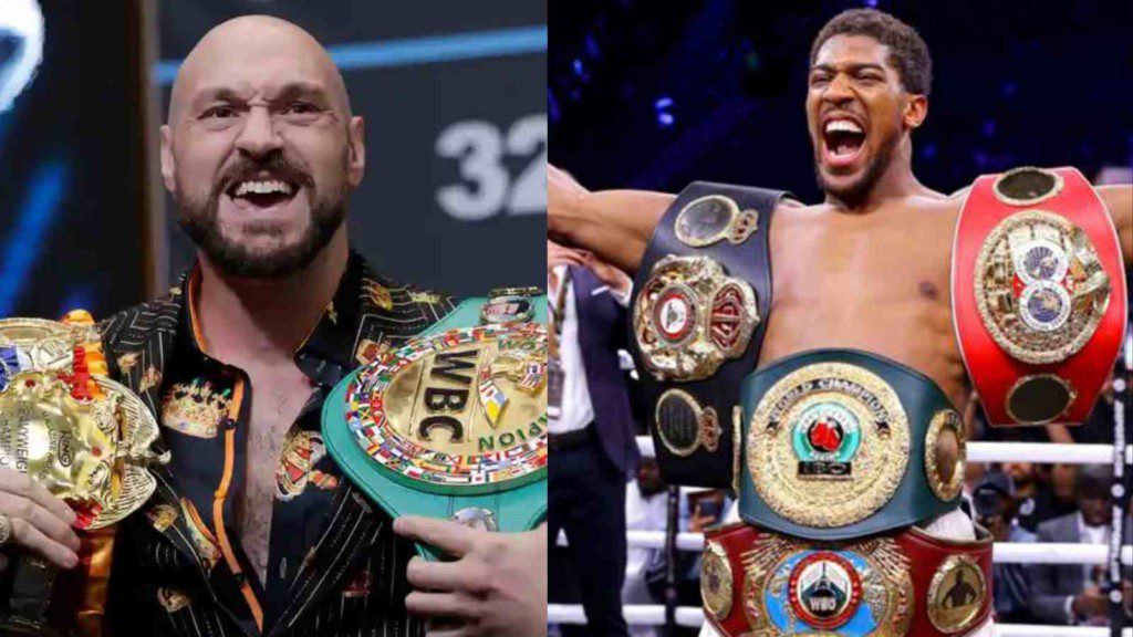 Eddie Hearn Tyson Fury Anthony Joshua