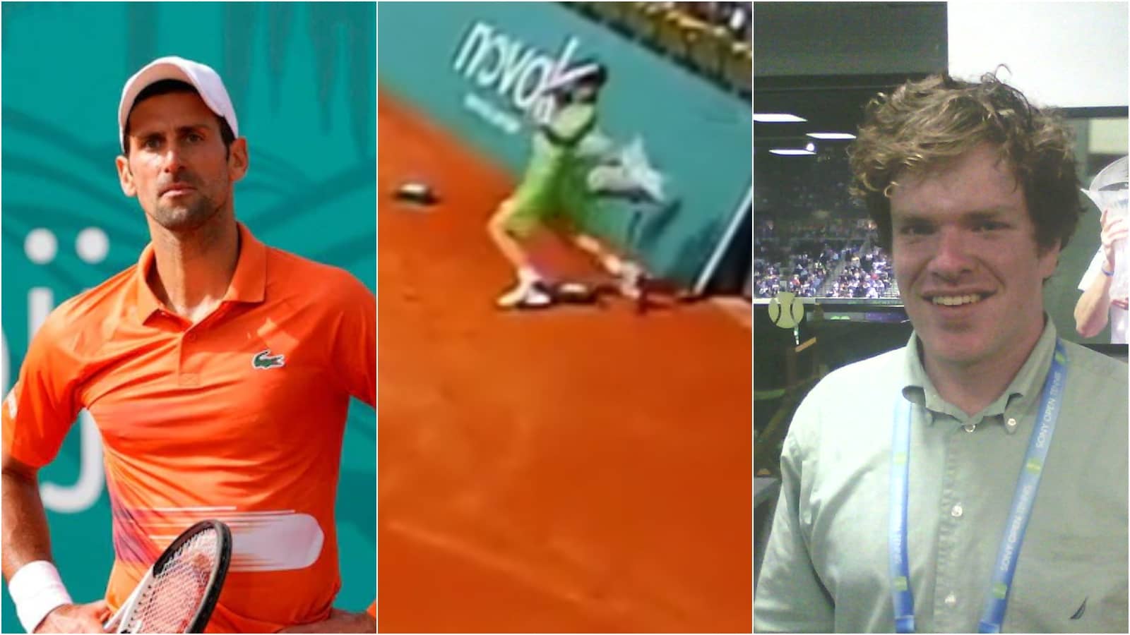 “A real problem” Journalist Ben Rothenberg accuses a ‘reckless’ Novak Djokovic of throwing his racket and almost hitting a ball kid during the Serbia Open finals