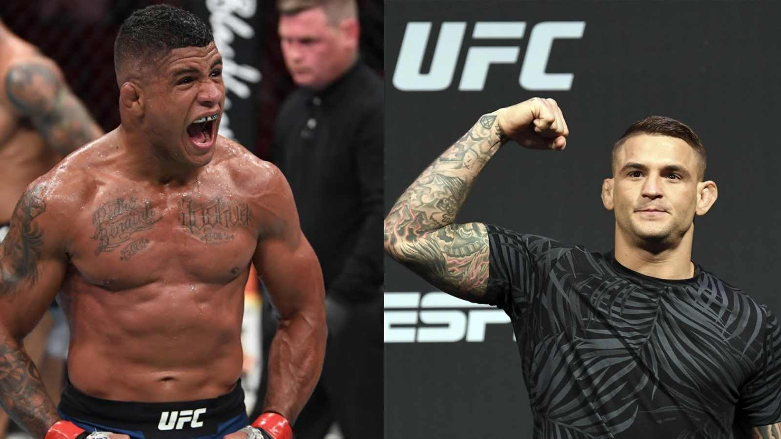 Gilbert Burns responds to Dustin Poirier’s cry for a fight, asks him for a welterweight showdown