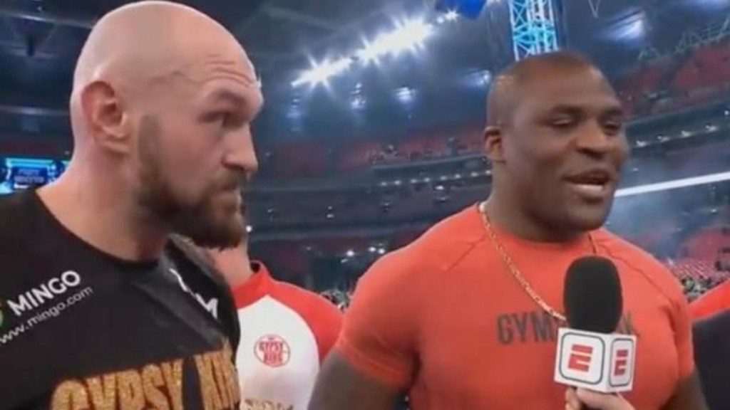 Francis Ngannou Tyson Fury