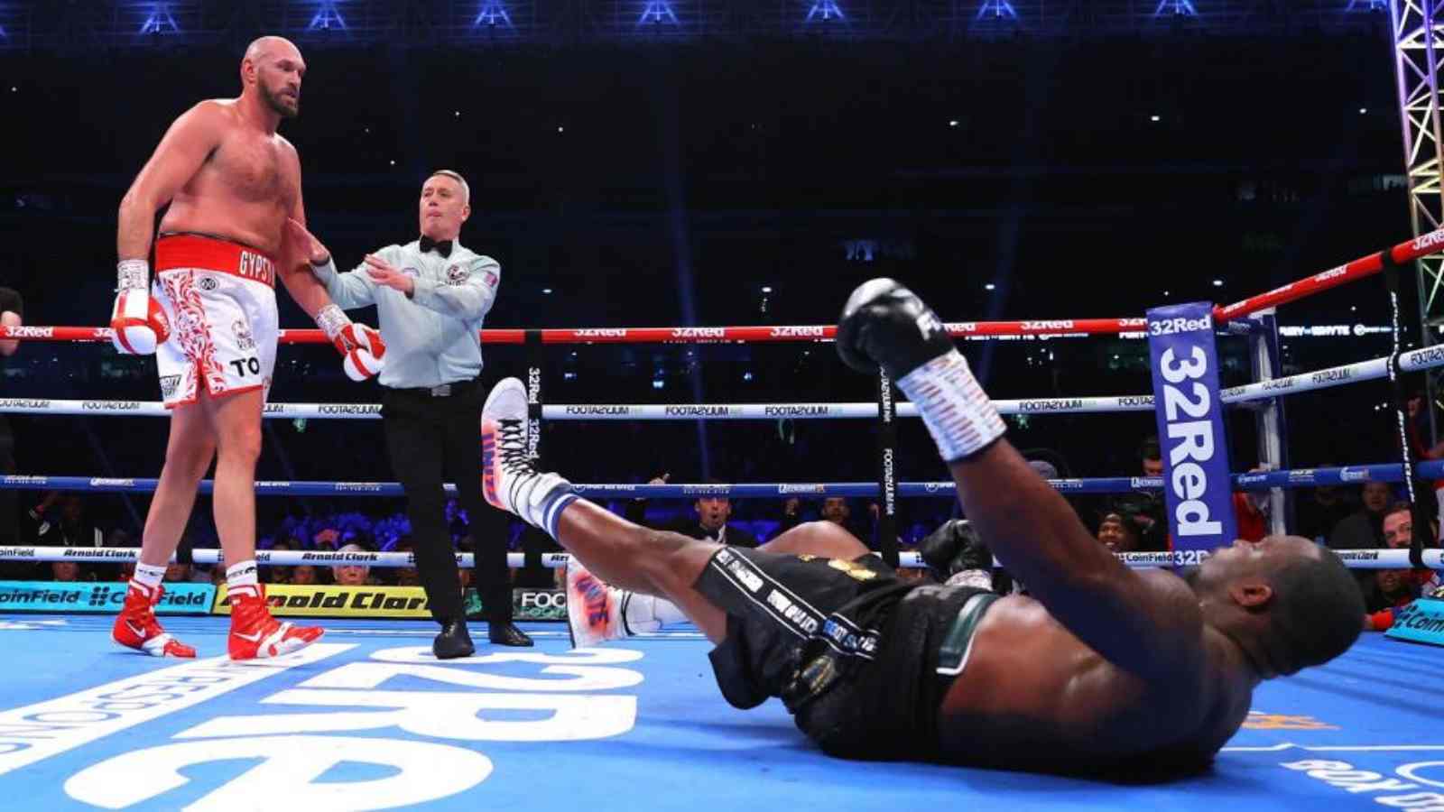 “The push was blatant”- Eddie Hearn slams Dillian Whyte’s claims of foul play during Tyson Fury clash