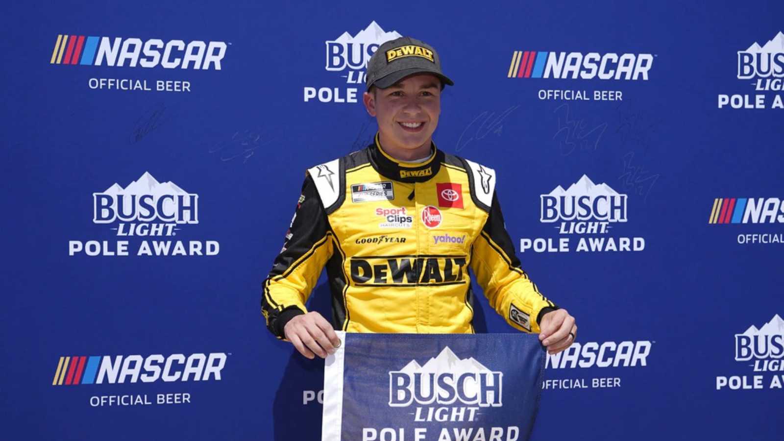 “This one is really big,” Christopher Bell on taking up the pole at Talladega