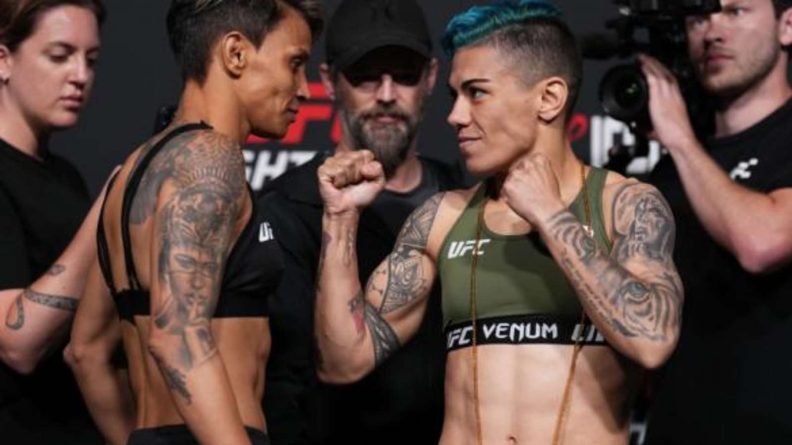 UFC Vegas 52 (main event): Jessica Andrade makes history with a standing arm-triangle choke over Amanda Lemos