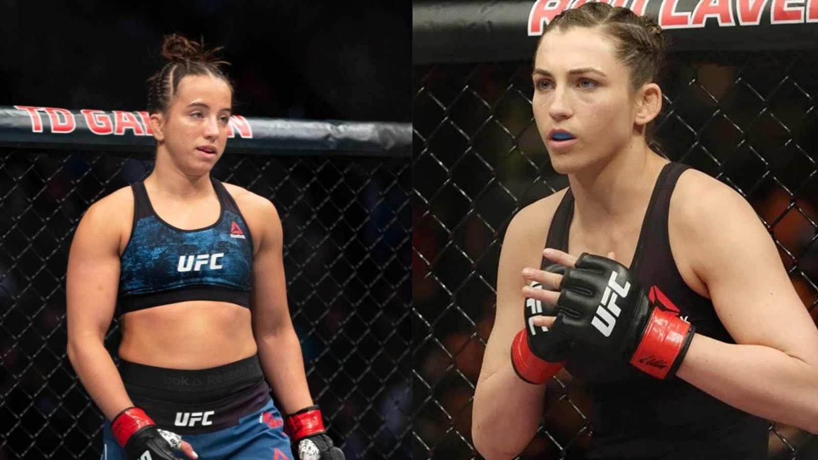 UFC Vegas 52: Maycee Barber dominates Montana De La Rosa in an intense cage side wrestling match