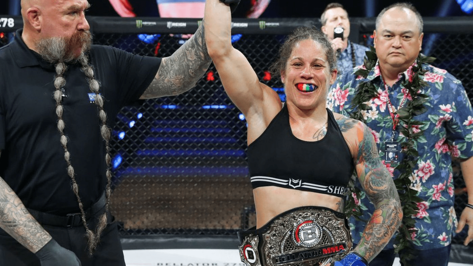 “Could’ve been a broken orbital,” Liz Carmouche affirms her TKO win via referee Mike Beltran is justified at Bellator 279 fight against Velasquez