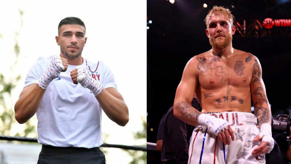 Tommy Fury and Jake Paul