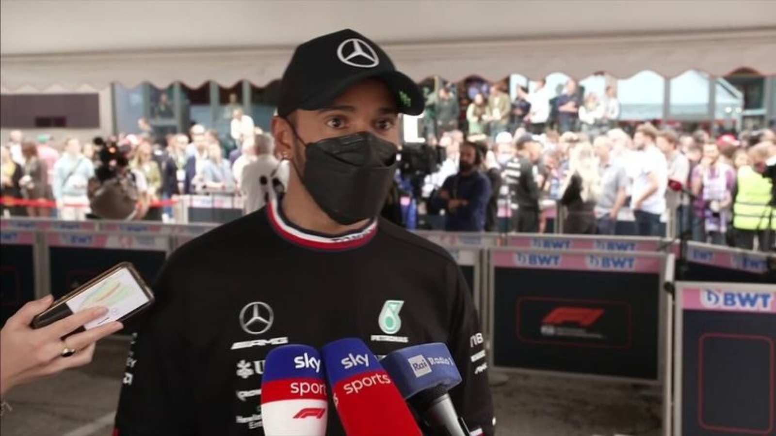 “We’re not fighting for the championship,” Lewis Hamilton disappointed as Mercedes struggle in Imola GP sprint