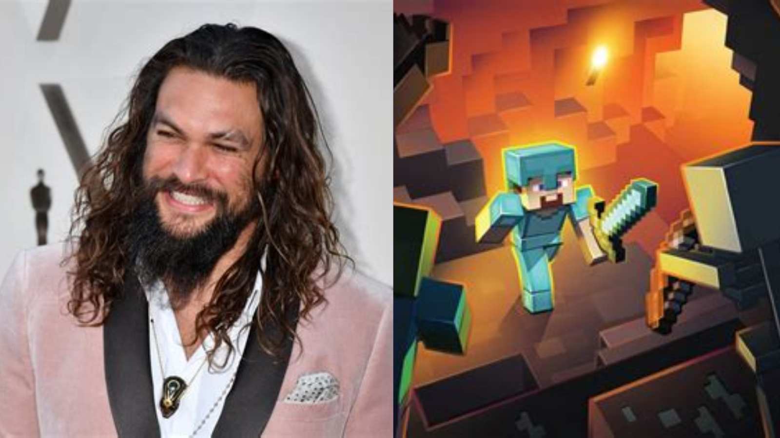 Jason Momoa reportedly signs a Minecraft movie with Warner Brothers