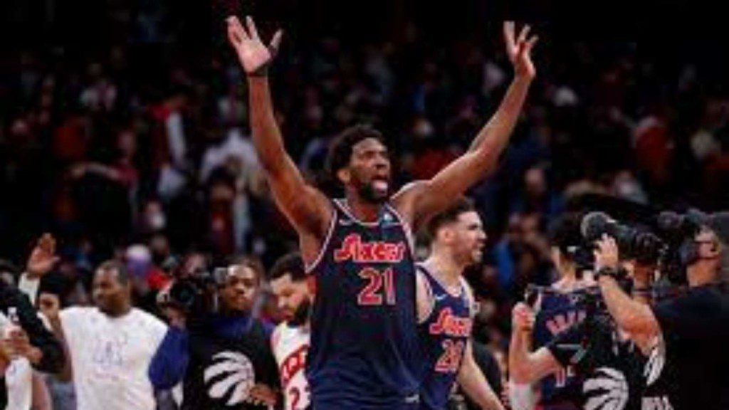 Joel Embiid after Game Winner against Raptors