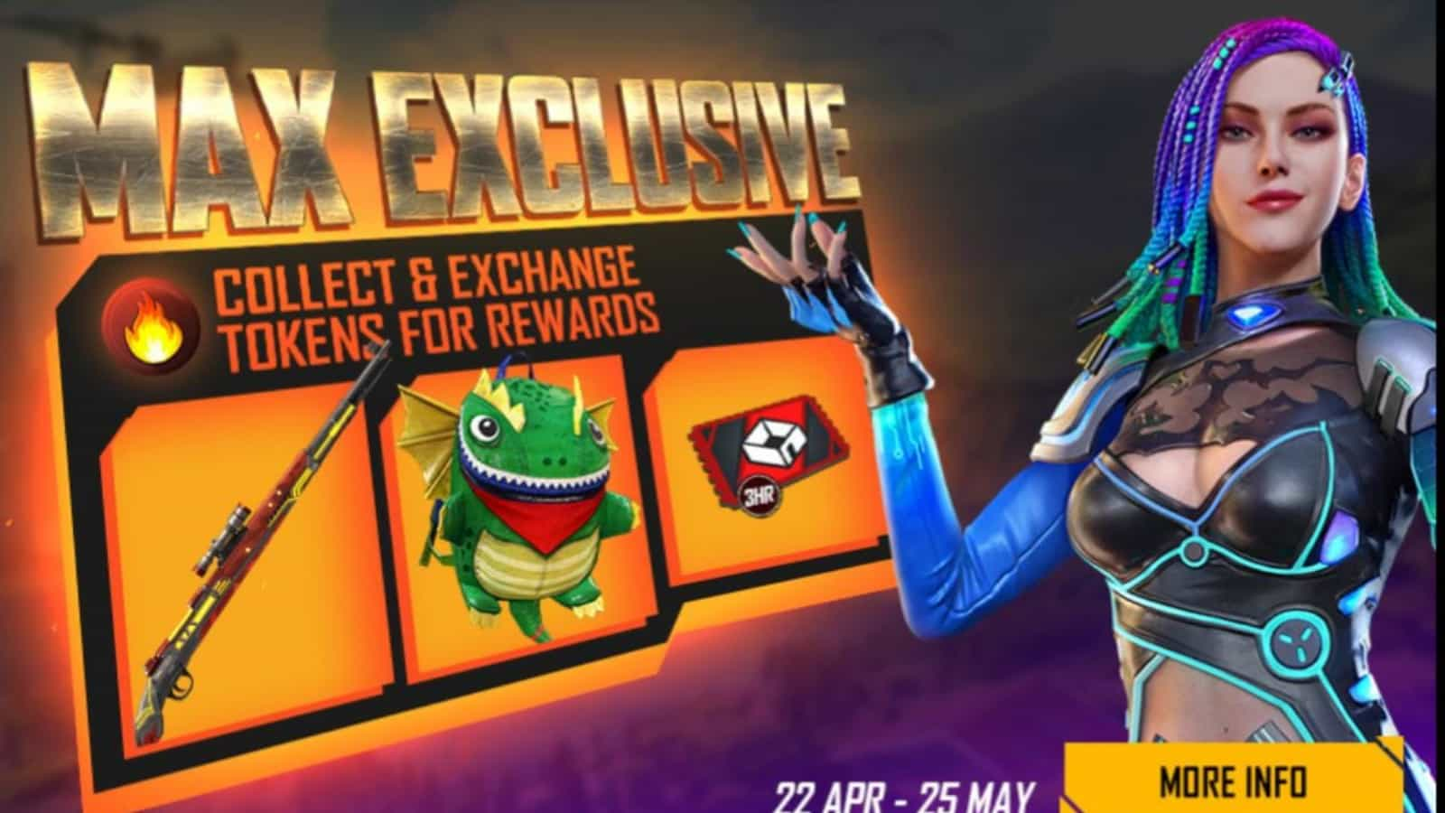 Free Fire MAX Exclusive Event: Rewards, Missions, And More