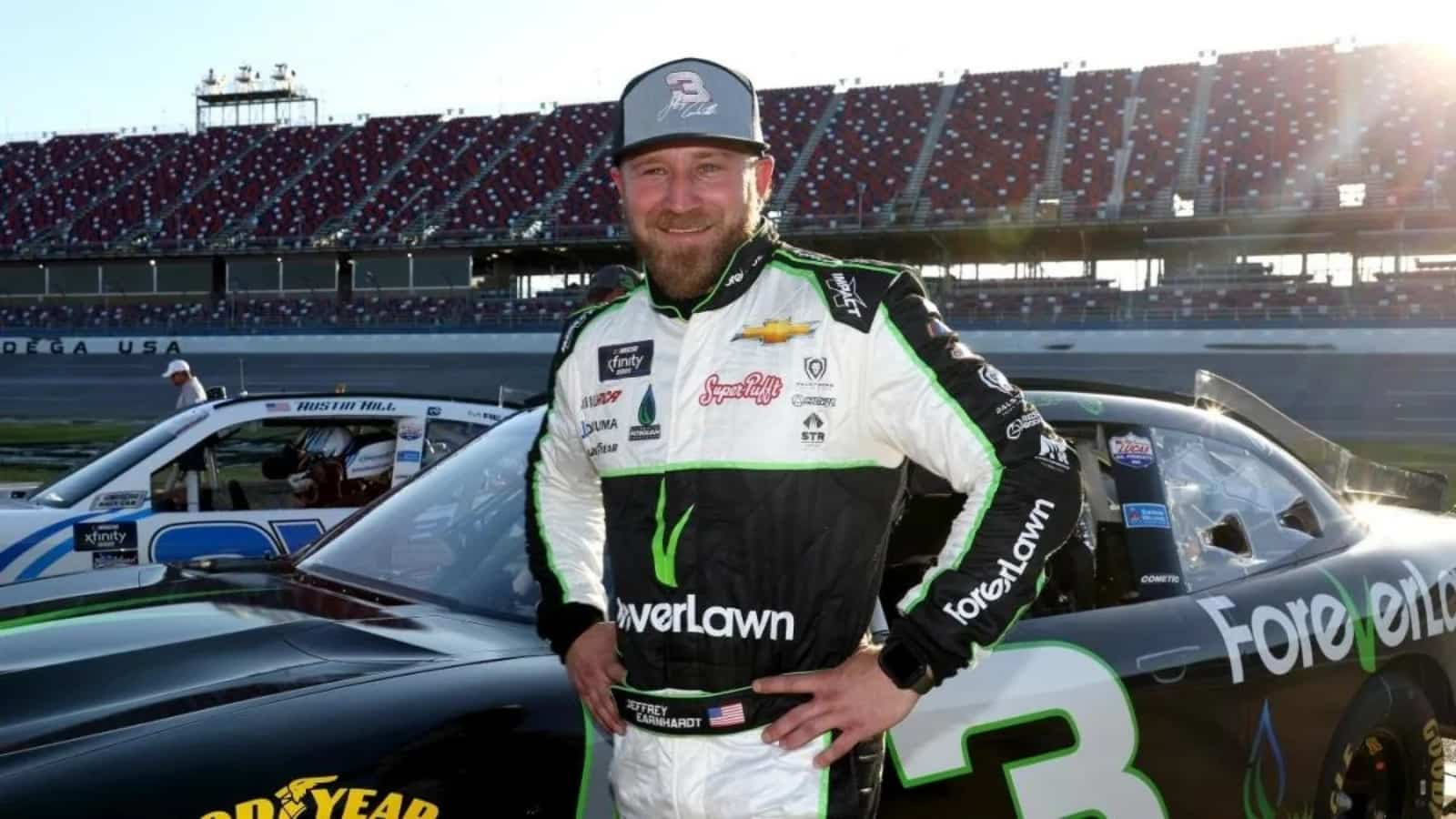 “It’s incredible. Really has me speechless,” Jeffrey Earnhardt steals pole for Talladega Xfinity race in the iconic No:3 car