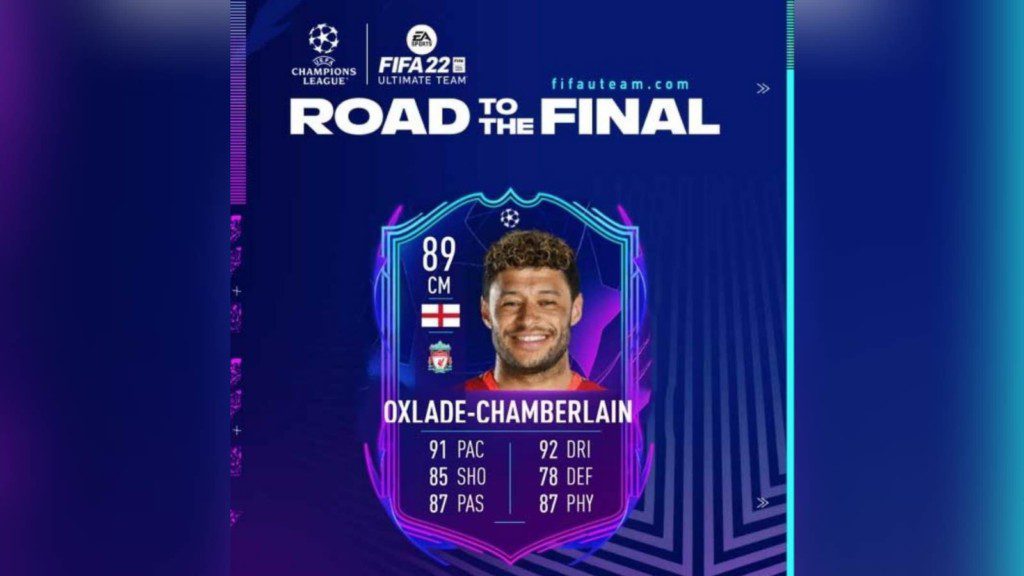 Oxlade Chamberlain FIFA 22