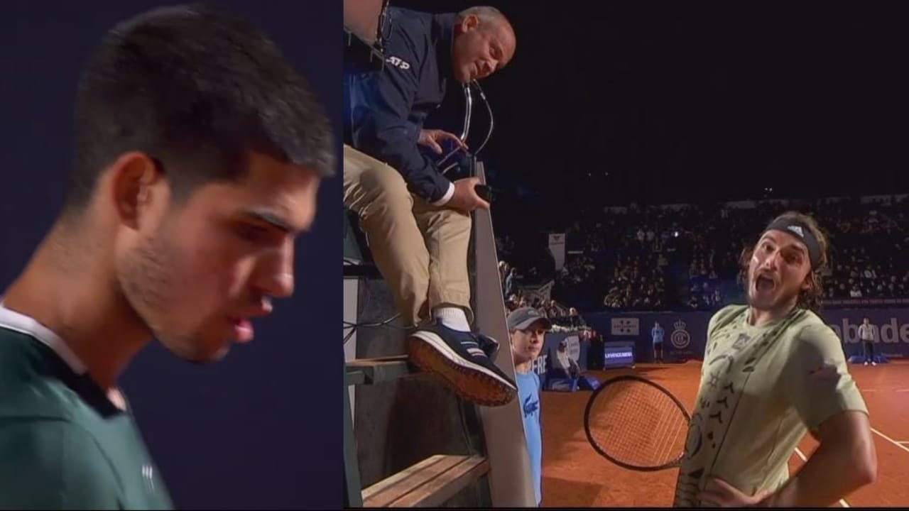 “Fire them,” Stefanos Tsitsipas furious at umpire over toilet break controversy, receives penalty