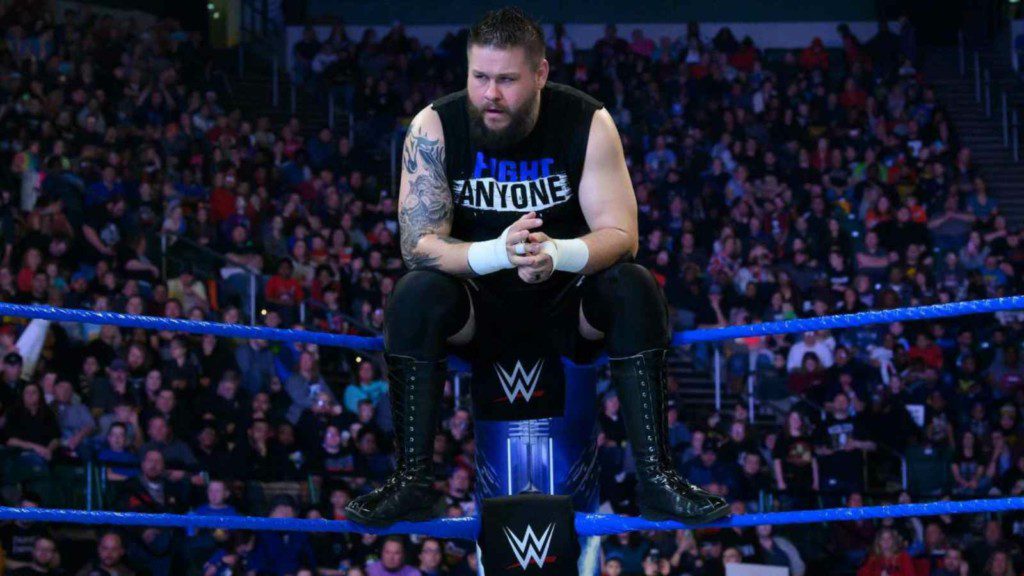 Kevin Owens reaction upon Sami Zayn's Wrestlemania 38 match