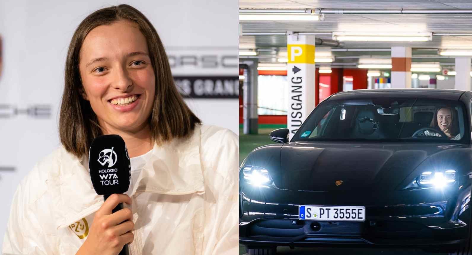 Watch: “I have fast reflexes,” Iga Swiatek fancies herself as a F1 driver