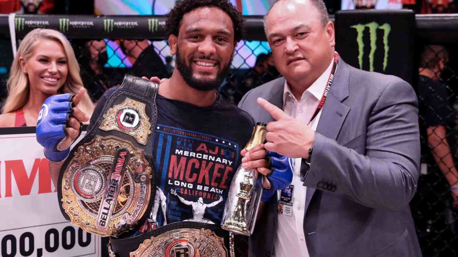 Scott Coker believes AJ McKee will fight in Bellator for “years to come”