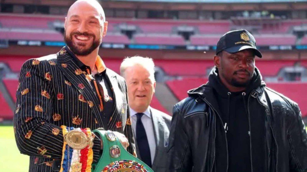 Tyson Fury and Dillian Whyte