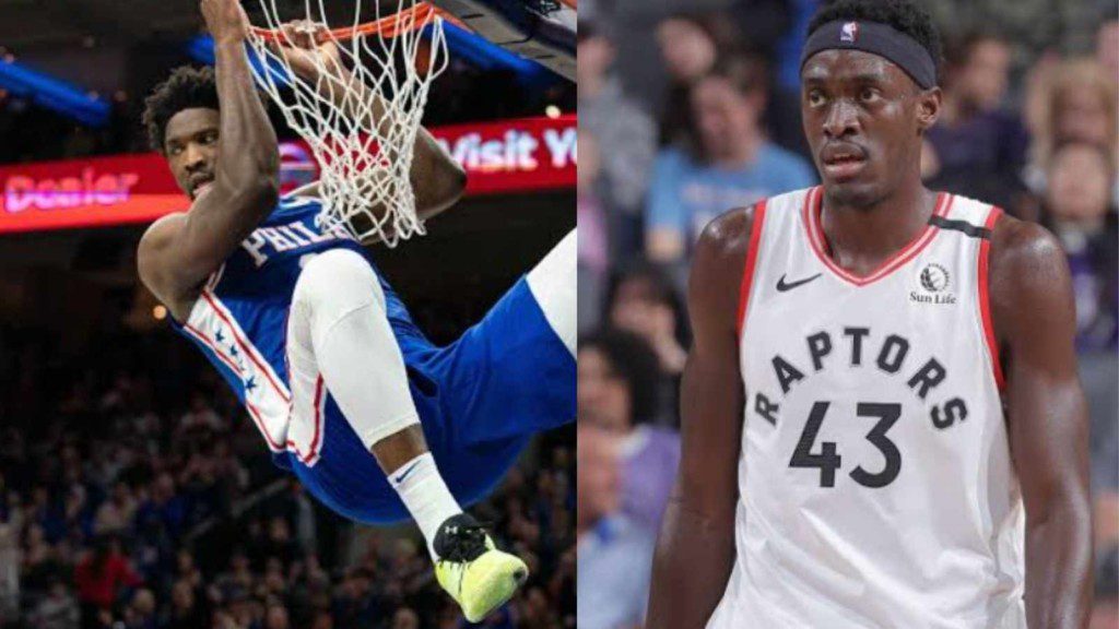 Joel Embiid and Pascal Siakam