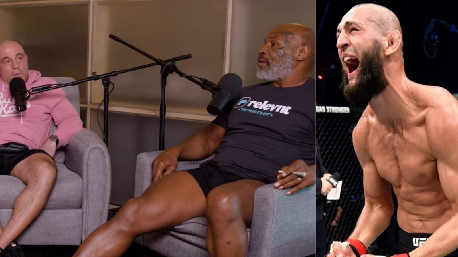 “Full psychopath” Mike Tyson and Joe Rogan suggest Khamzat Chimaev has “some issues”