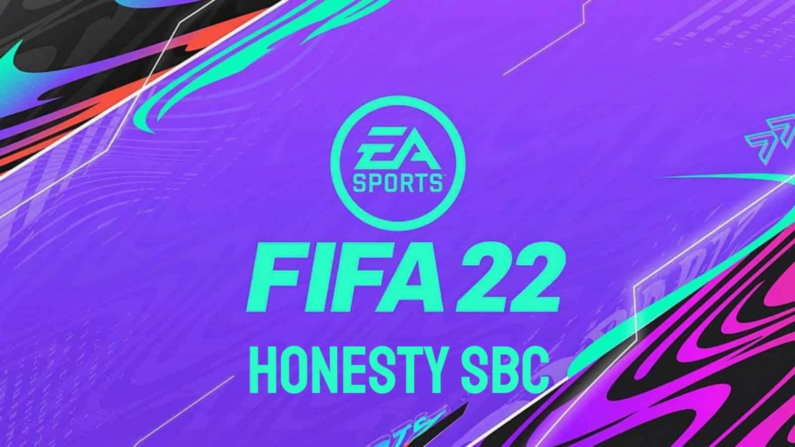 How to complete the Honesty SBC in FIFA 22 today?