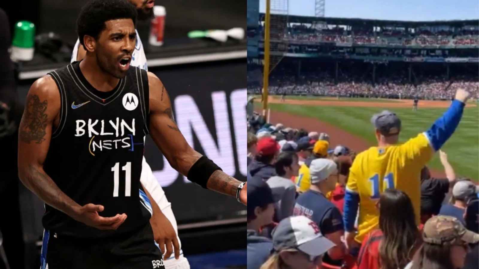 F**K KYRIE chants erupt at Red Sox game as ruthless Celtics fans serenade Kyrie Irving