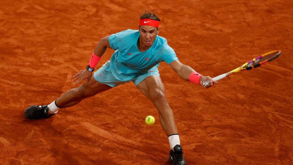 Rafael Nadal at the Roland Garros