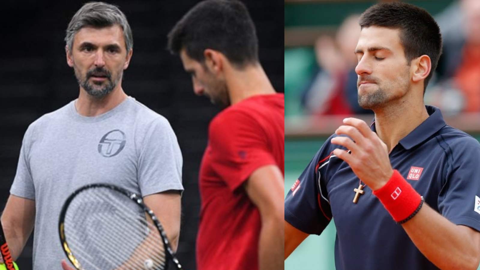 “I don’t see anything, tell me what to do?” A frustrated Novak Djokovic shouts at coach before his Serbian Open match