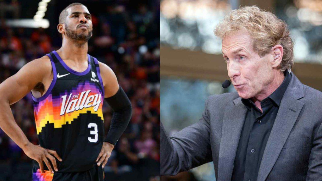 Chris Paul and Skip Bayless