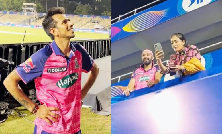 “Yuzi khush, Bhabhi khush” Dhanashree Verma teases husband Yuzvendra Chahal in viral video