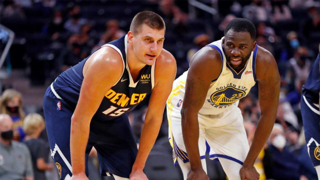 Nikola Jokic and Draymond Green