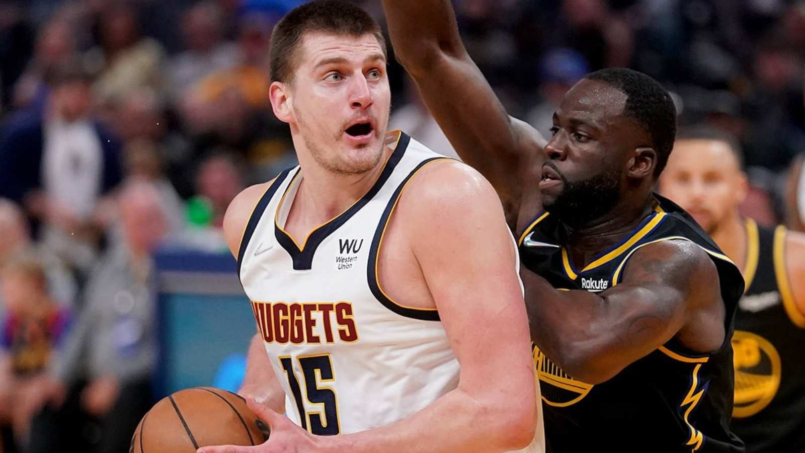 “Inches away from punching the referee” Draymond Green taunts reigning MVP Nikola Jokic after being thrown out of Game 2