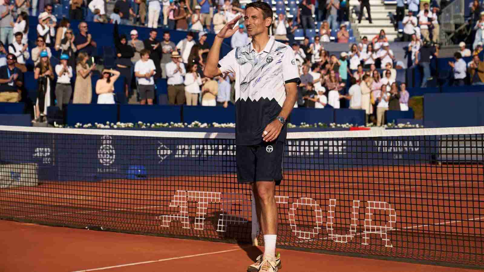 “I don’t think there is a better way to end a career,” Tommy Robredo retires at the Barcelona Open after 23 years on tour amidst friends and family