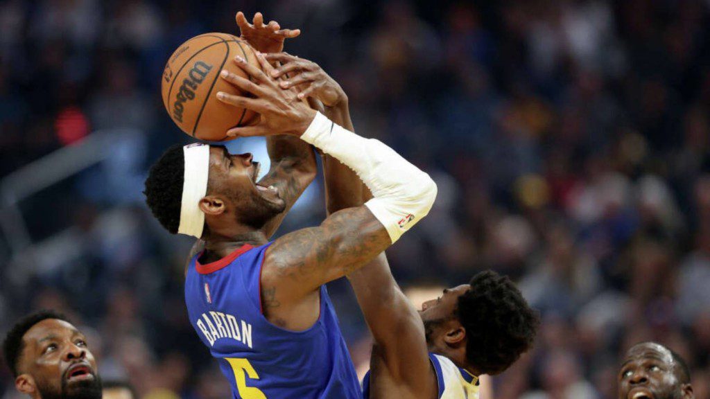 Will Barton in action against the Warriors