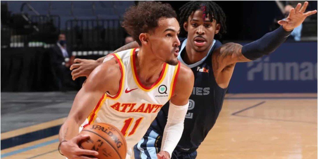 Trae Young and JA Morant